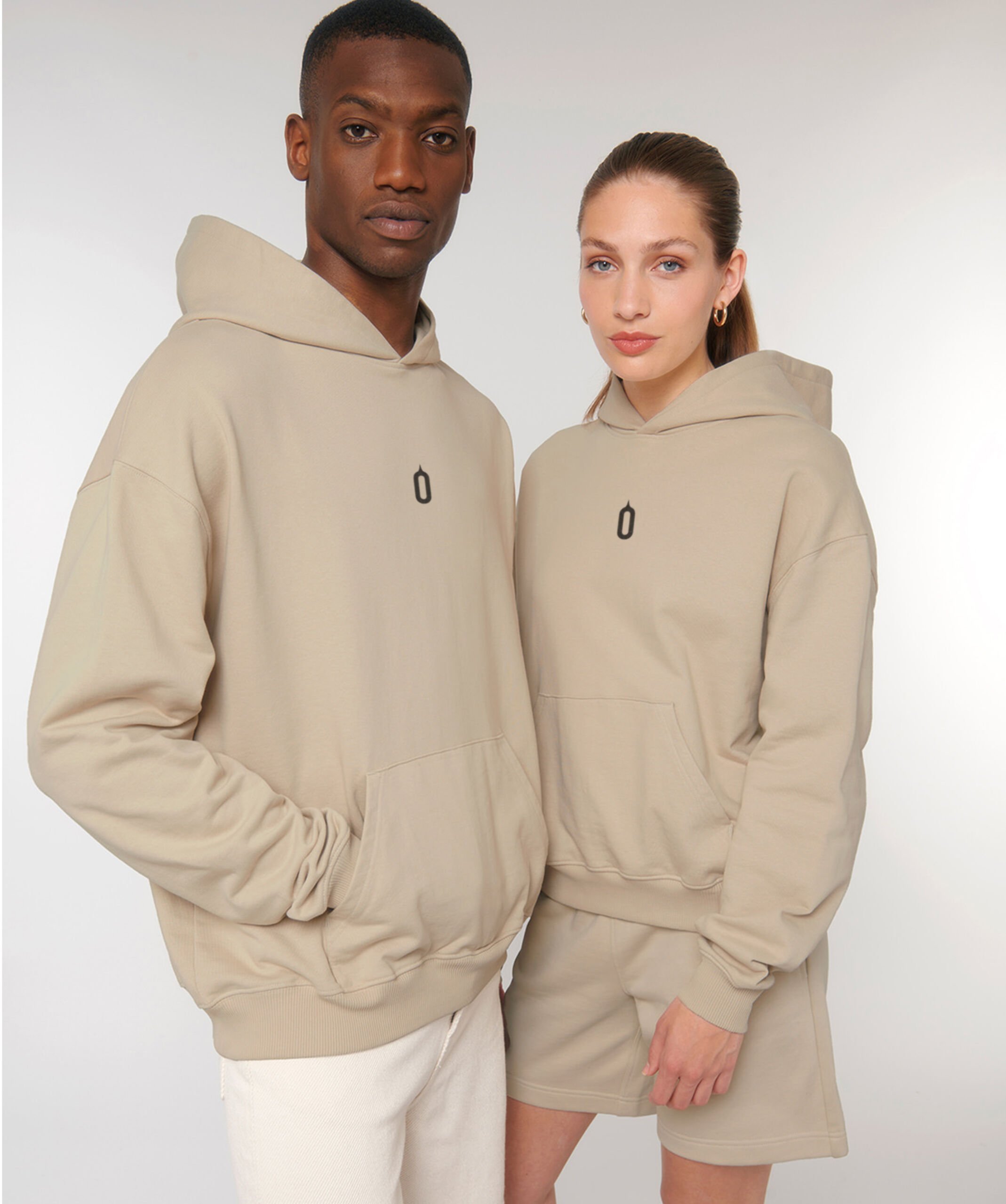 Unisex Cooper dry hoodie sweatshirt (STSU797) desert